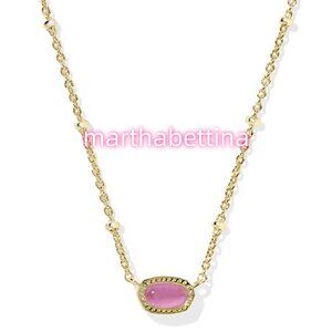 Mini Elisa Gold Satellite Short Pendant Necklace